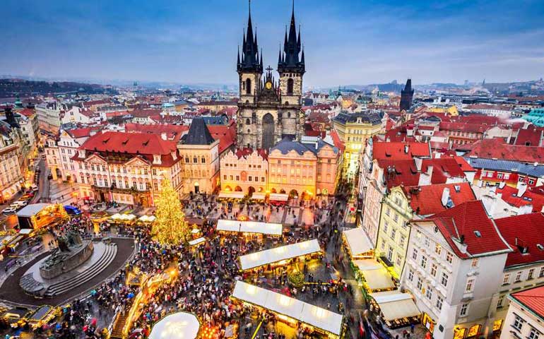 Английские зимние каникулы в Праге